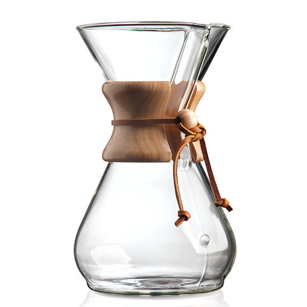 Chemex 6 Cup Glass Coffee Maker – Mojo Coffee Roasters