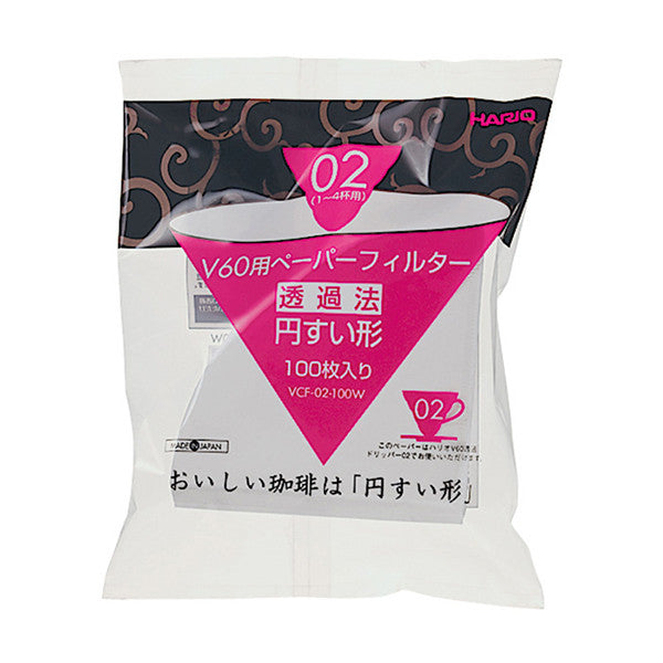 Hario 02 100-Count Koffie Wit Papier Filters 6-Pack Set (Totaal 600 Vellen) (Japan Import Hario 02 100-Count Koffie Wit Papier Filters 6-Pack Set (Totaal 600 Vellen) (Japan Import